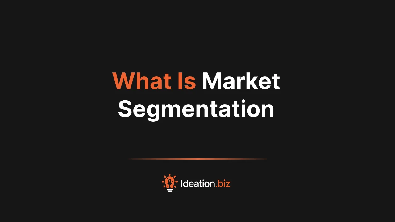 What Is Market Segmentation? Definition, Types & Examples