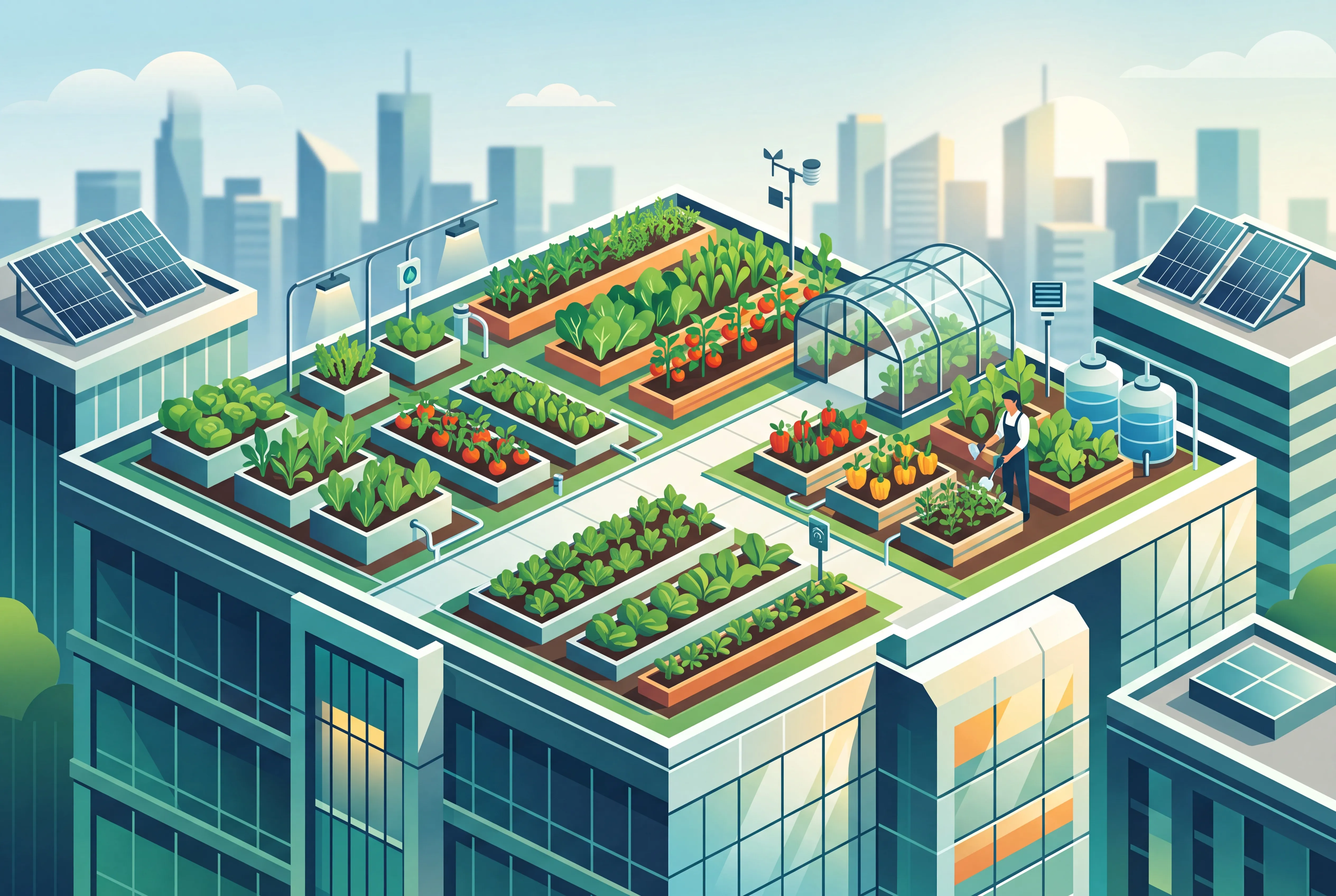 ACIC-KIF Nutri-Veg Rooftop LLP: Evaluating Sustainable Urban Agriculture
